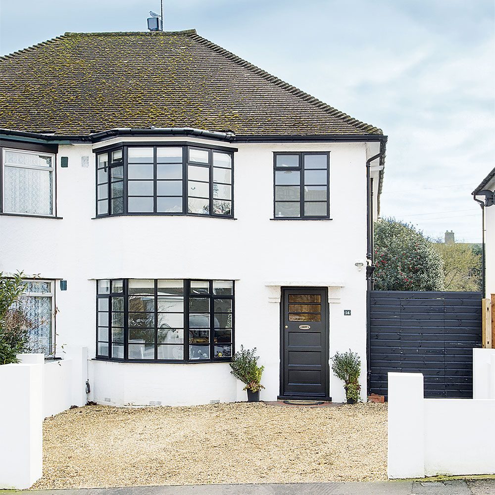 Completed UK home exterior after building work