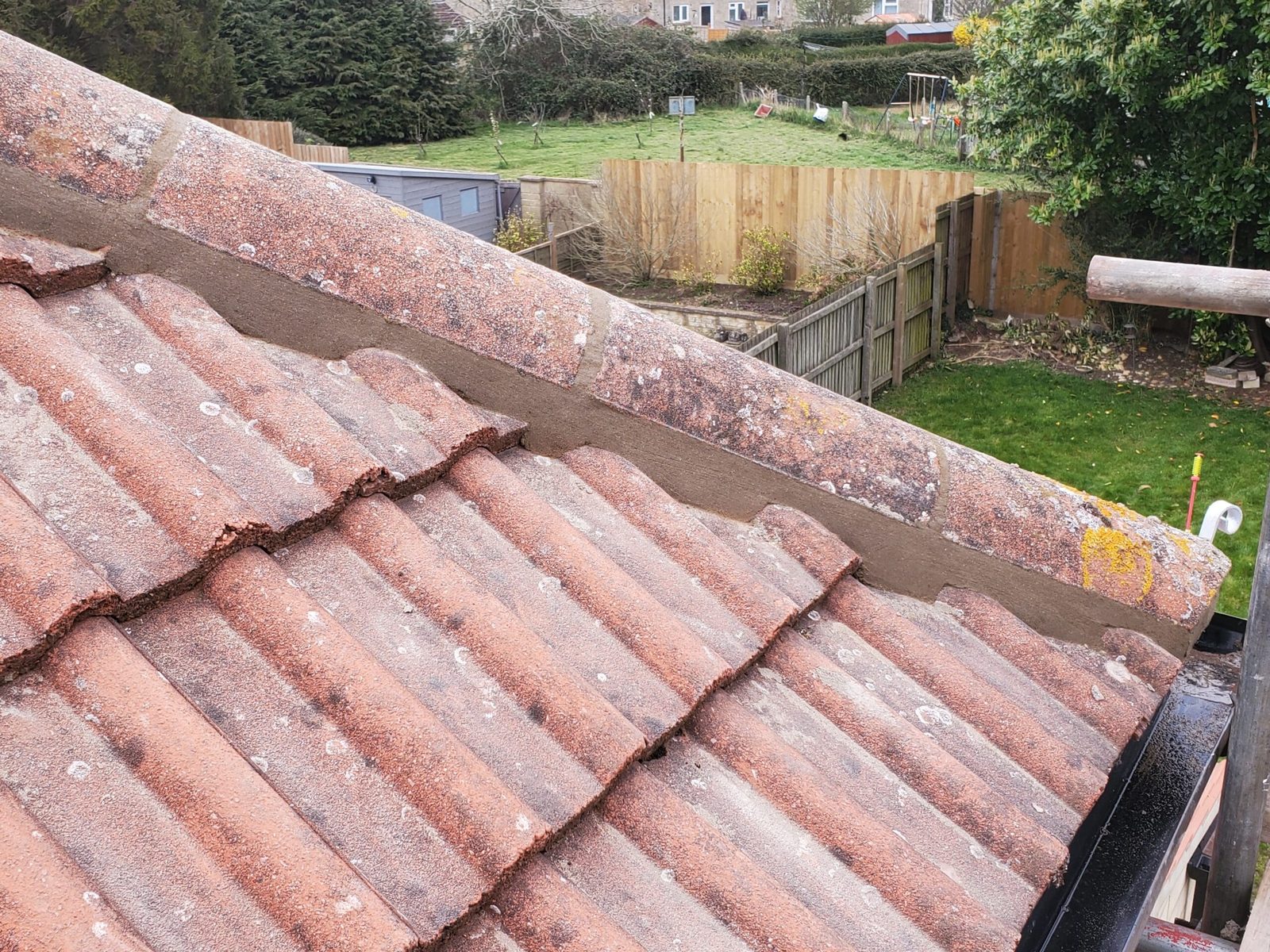 Ridge Tiles by Barton Roofing in Northampton